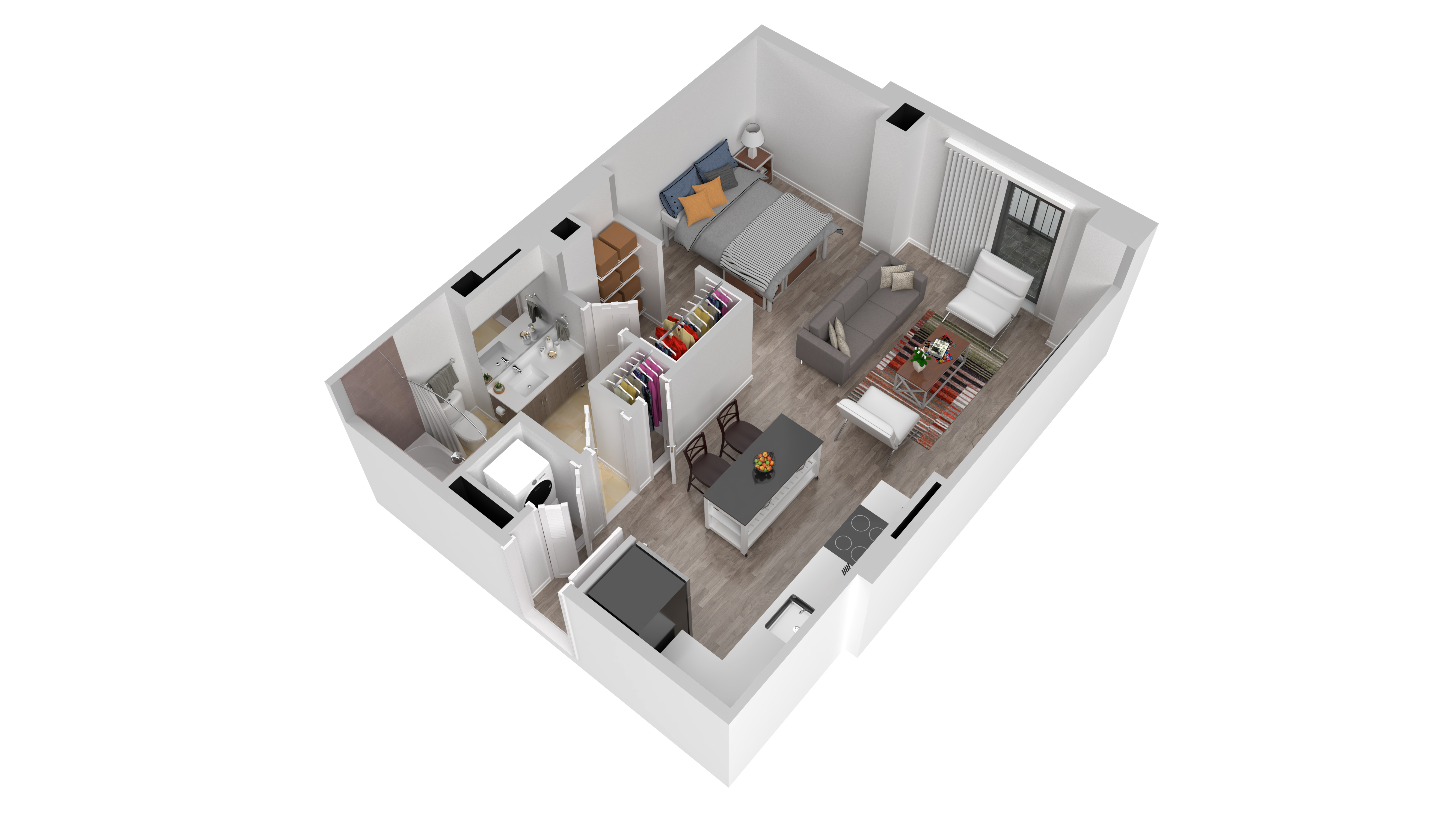 Studio floor plan