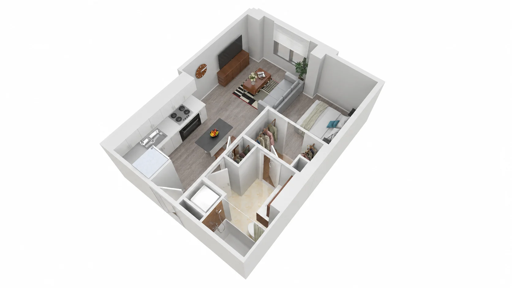Studio floor plan